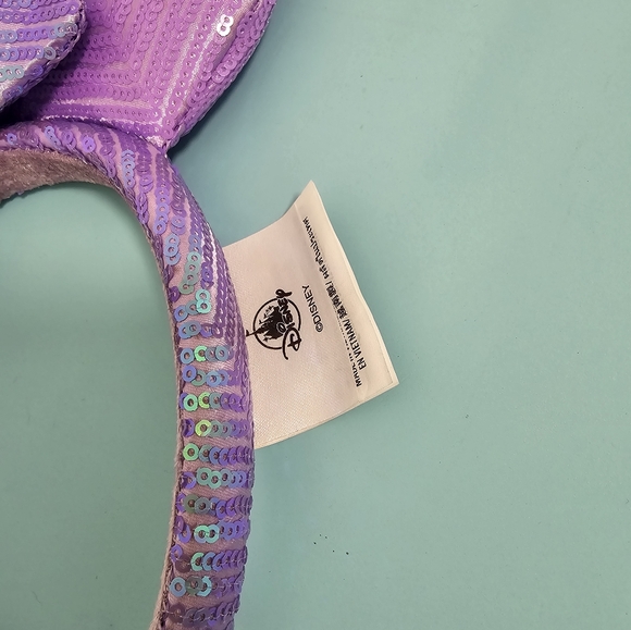 Pair of Official Disney Minnie Ears in pink and violet - Picture 7 of 8